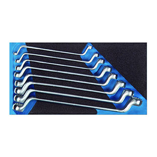 Offset Ring Wrench Sets In Foam
