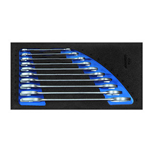Open End Wrench Sets in Foam