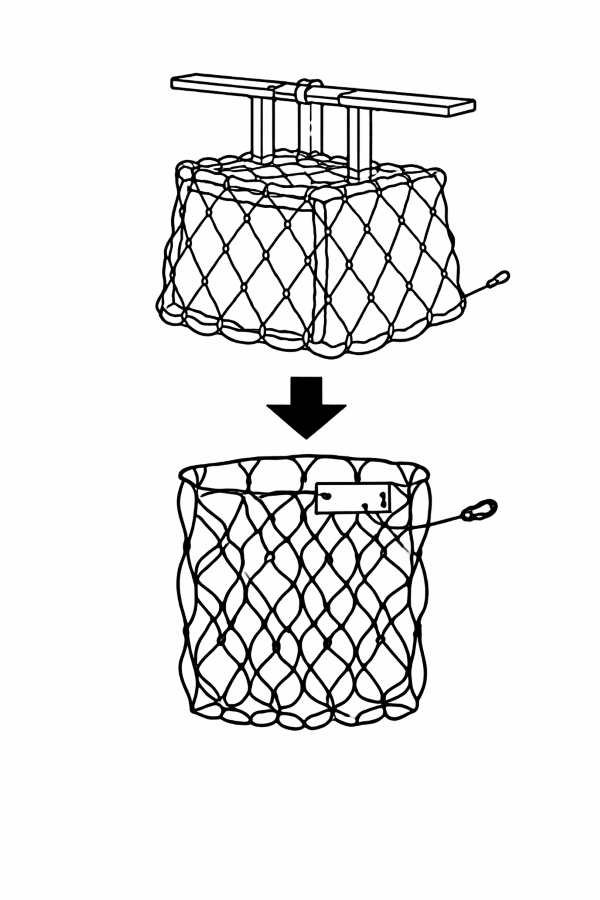 Safety Retaing Net for Crown Block Bumper