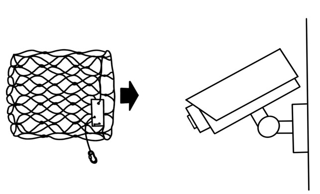Safety Retaing Net for Cameras
