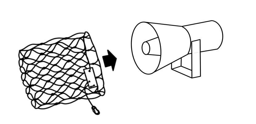 Safety Retaing Net for Speakers - Horns - Probes