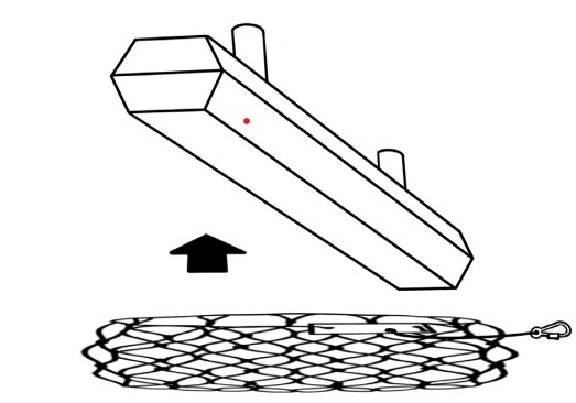 Safety Retaing Net for Florescent - LED Striplights